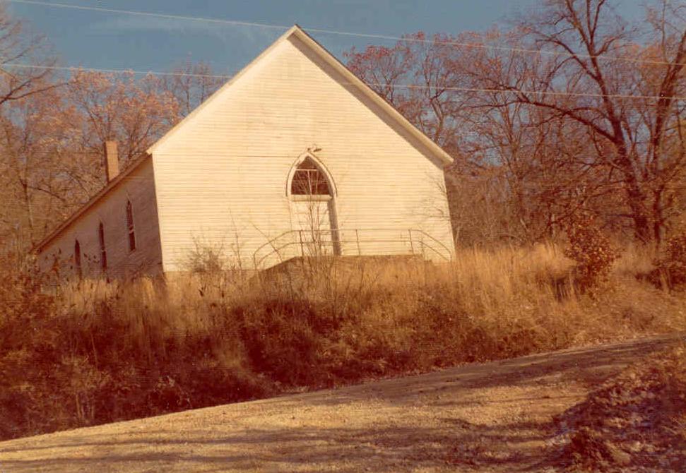 Little Indian Creek Church after they closed the doors.